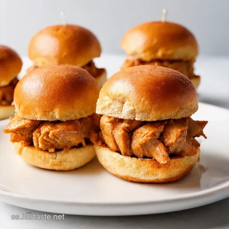 Dulce Tentaci&oacute;n Hawaiana Mini S&aacute;ndwiches de Pavo y Queso Agridulces