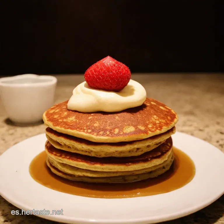El Cielo En Un Bocado Pancakes Delirantes De Lotus Biscoff presentation