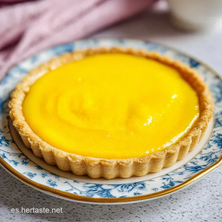 El Mejor Pie de Lim&oacute;n: Base Crujiente y Sedosa