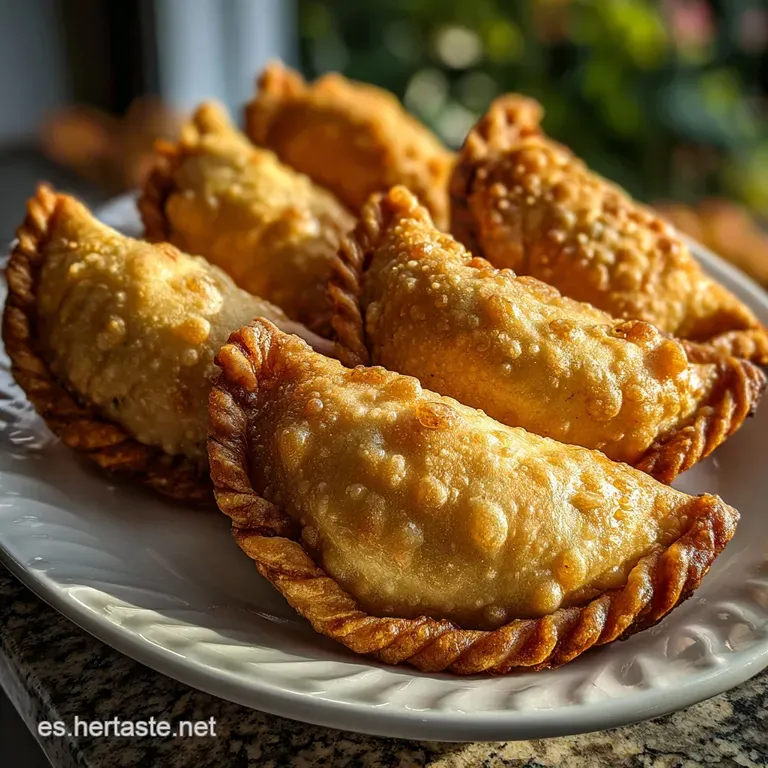 Empanada de Pollo: Relleno Arom&aacute;tico