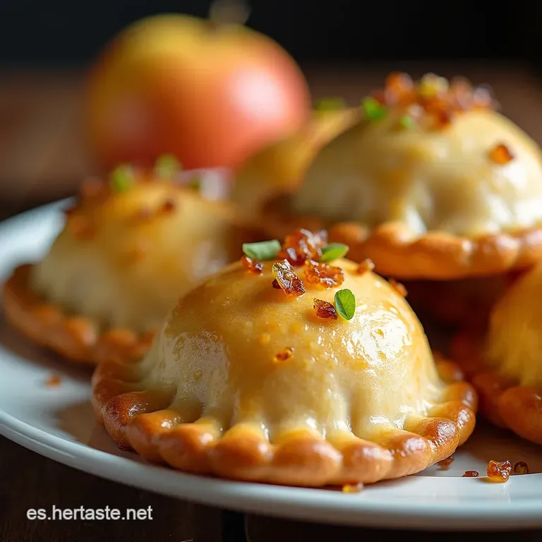 Empanadas de Manzana Crujientes con un Toque de Canela