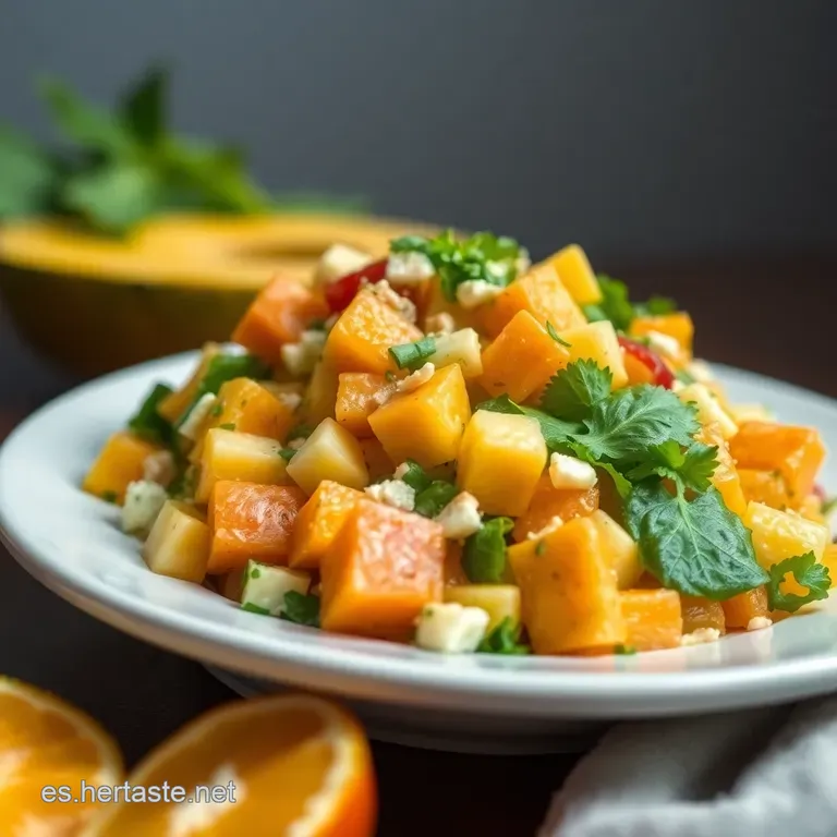 Ensalada Andaluza de Aguacate y Naranja