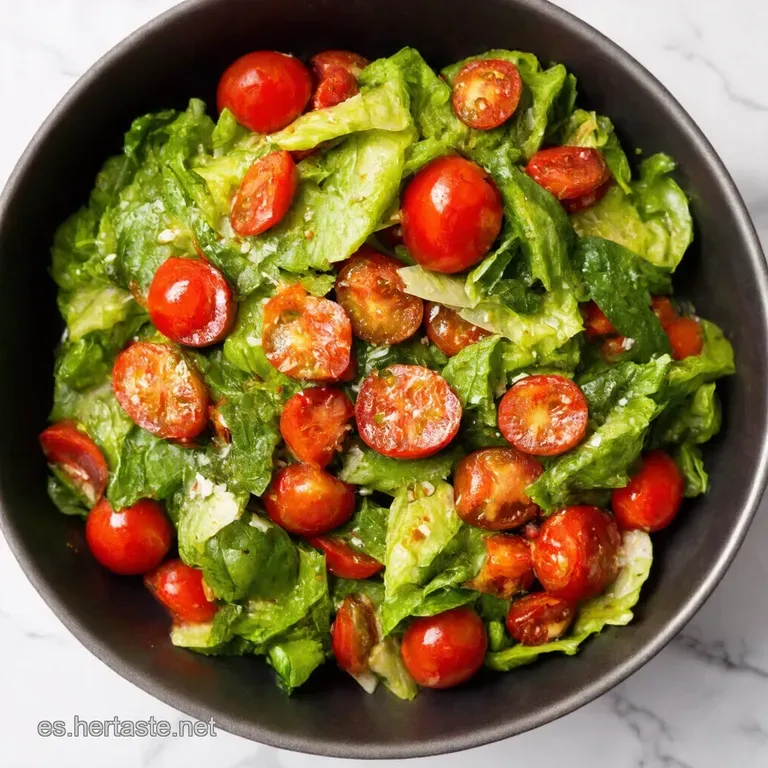 Ensalada Costa Brava Tomates Frescos con Anchoas y Vinagreta Bals&aacute;mica