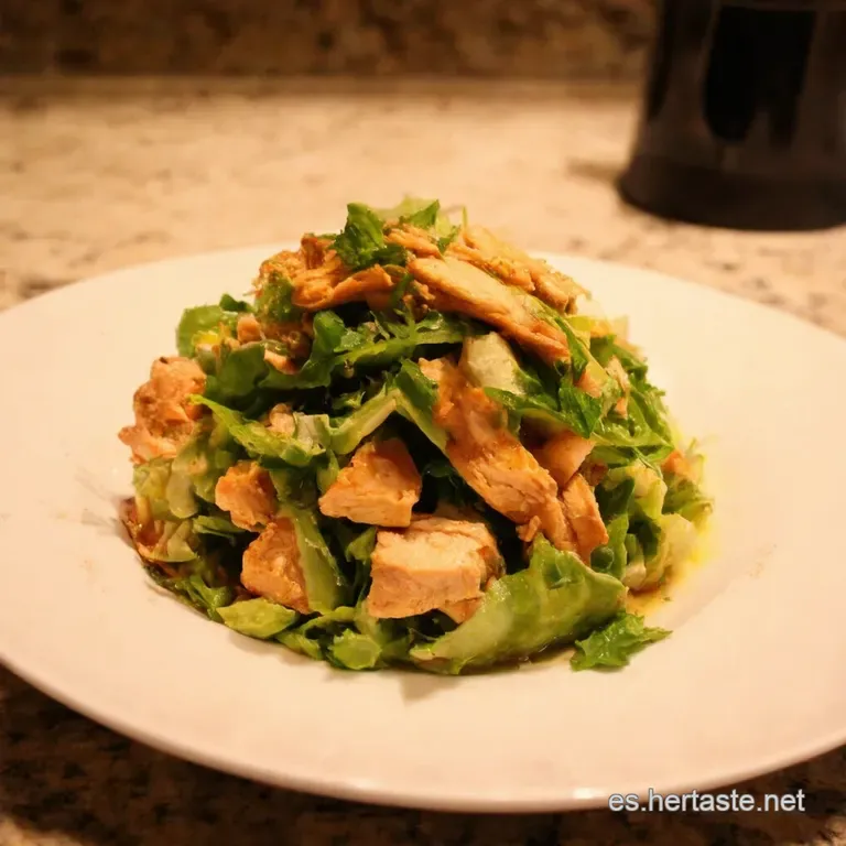 Ensalada De Cusc&uacute;s Con Pollo Aromas Andaluces presentation