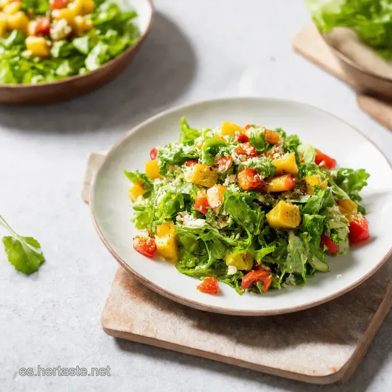 Ensalada de Lentejas Mediterr&aacute;nea con Toque Andaluz