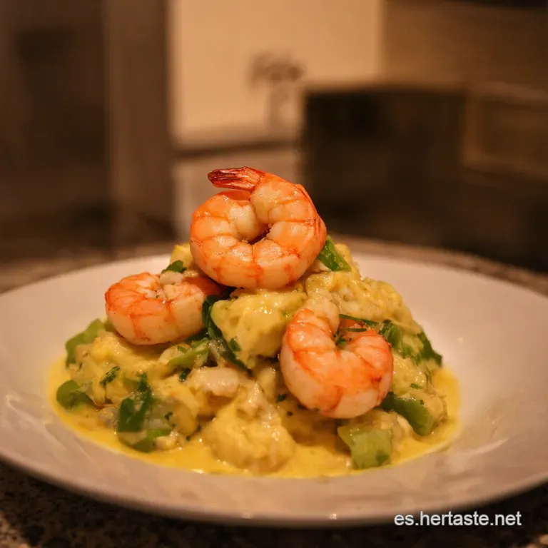 Ensaladilla De Gambas Con Alioli Un Cl&aacute;sico Renovado presentation