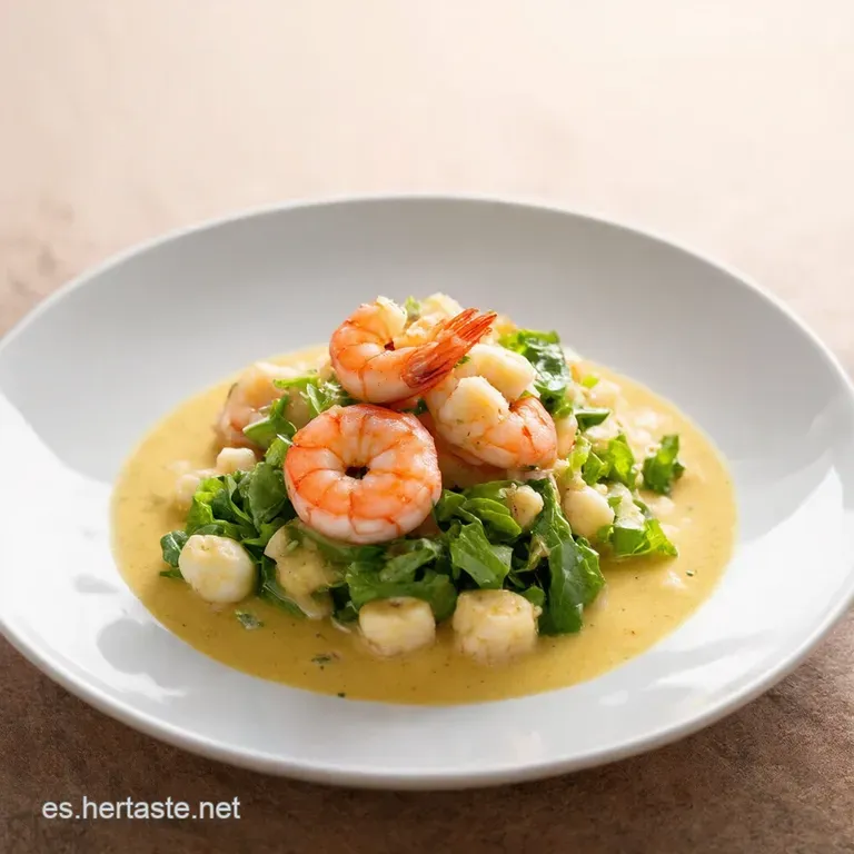 Ensaladilla de Gambas con Alioli Un Cl&aacute;sico Renovado