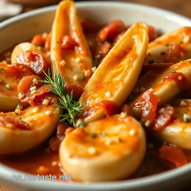 Esp&aacute;rragos Con Jam&oacute;n En Salsa Cremosa De Queso presentation