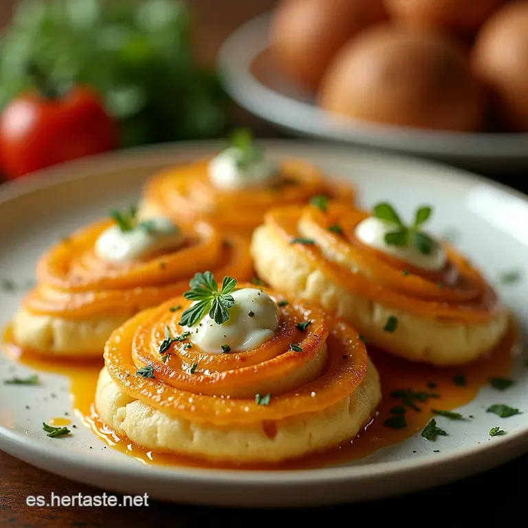 Espirales M&aacute;gicos de Espinaca y Queso