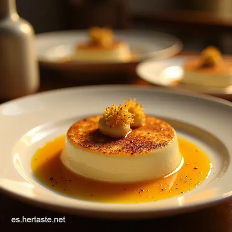 Espuma De Turr&oacute;n De Jijona Nube Cremosa Con Crujiente De Almendra Tostada presentation