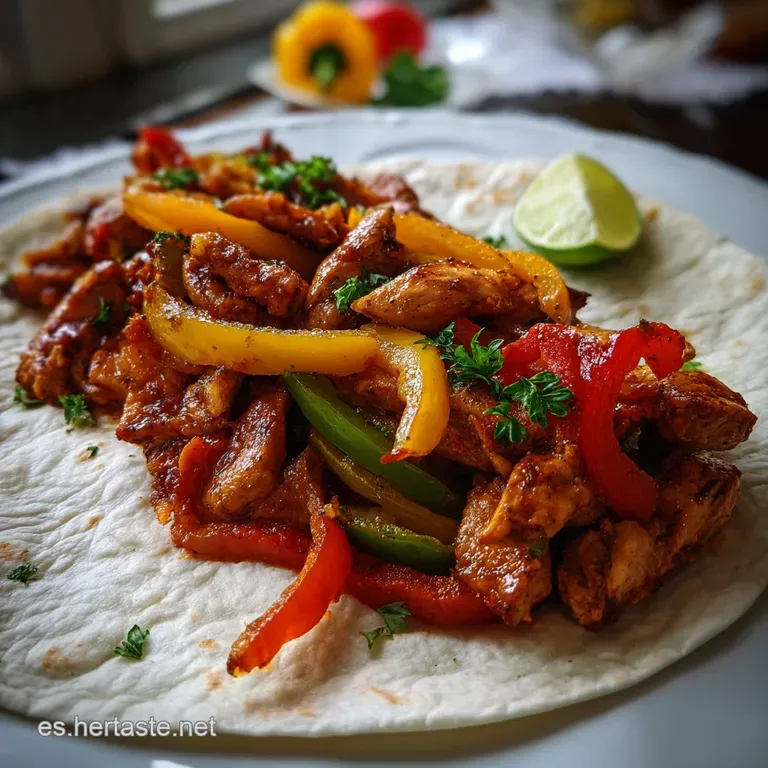 Cmo Hacer Fajitas De Pollo Fciles: Listas en 30 Minutos