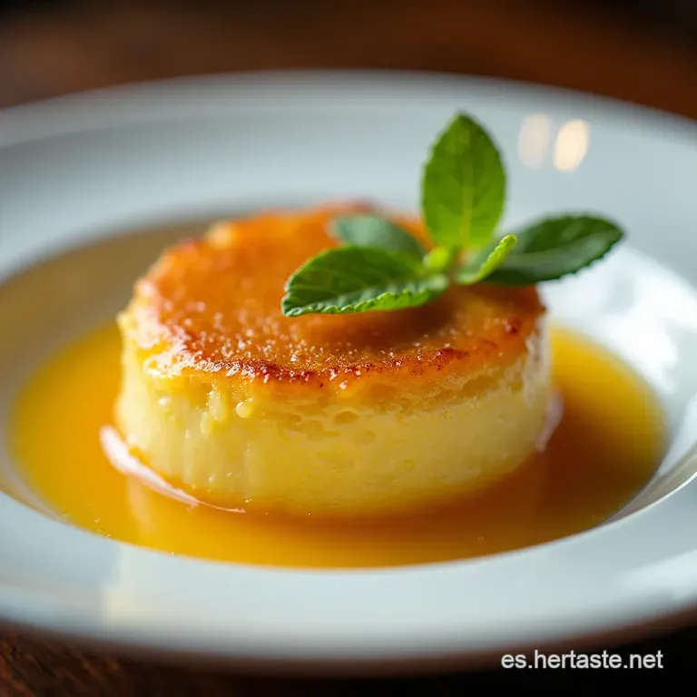 Flan de Lima Un Rayo de Sol Tropical en tu Mesa