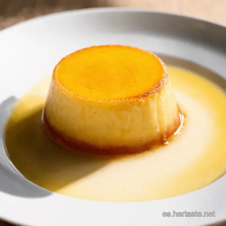 Flan de Lim&oacute;n Refrescante Sin Horno