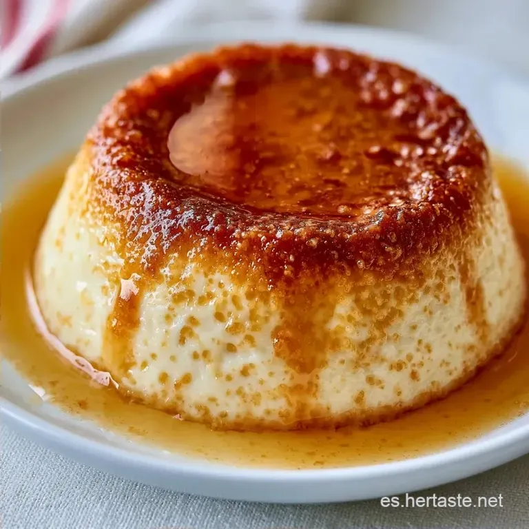 Flan Leche Condensada: Textura Cremosa