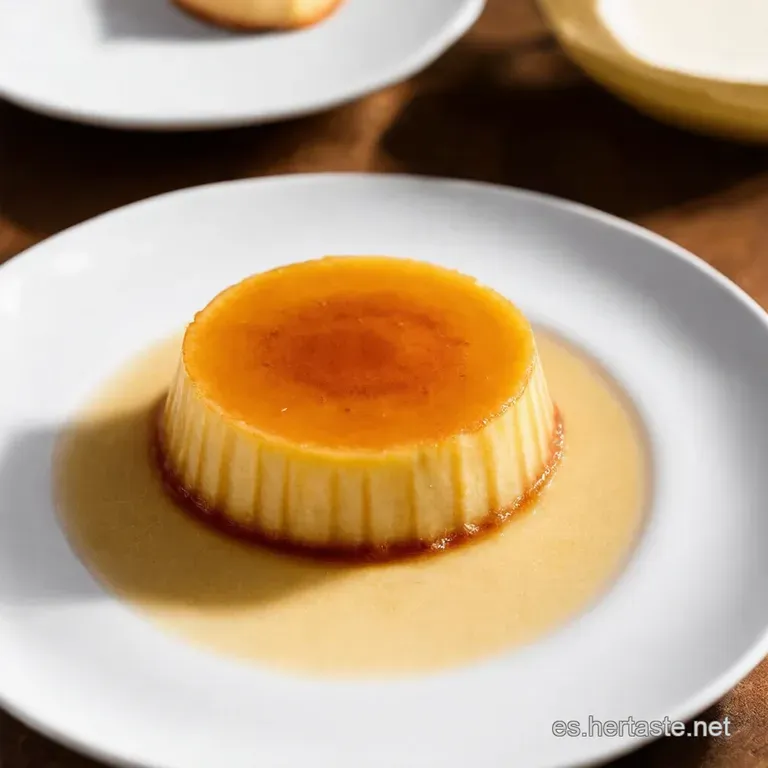 Flan Tropical Sin Horno Pi&ntilde;a y Coco de Ensue&ntilde;o