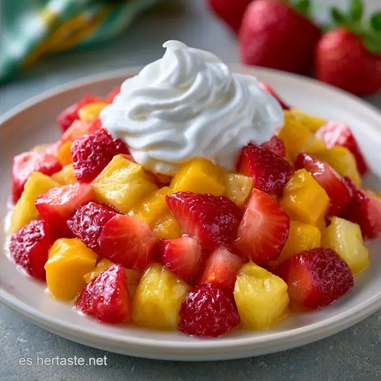 Fruta con Crema: Refrescante y Aireada