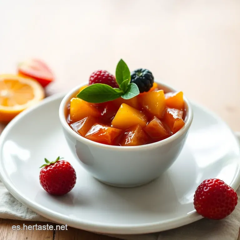 Fruta Confitada Casera: Un Bocado De Sol Y Paciencia presentation