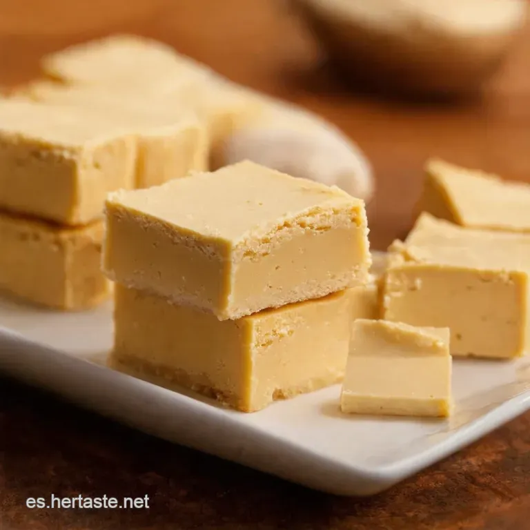 Fudge Blanco Cremoso Con Leche Condensada presentation