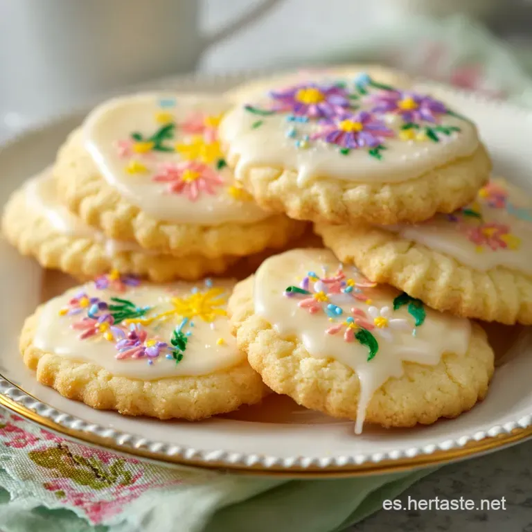 An artfully arranged stack of tender butter cookies on a rustic wooden board, inviting a bite.