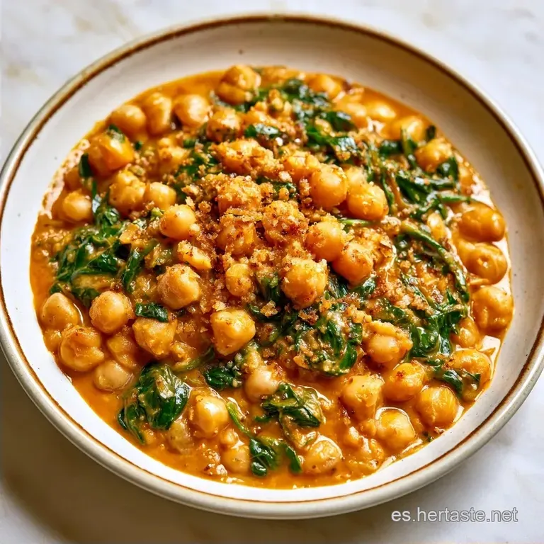 Garbanzos Con Espinacas Caseros: Base Ahumada