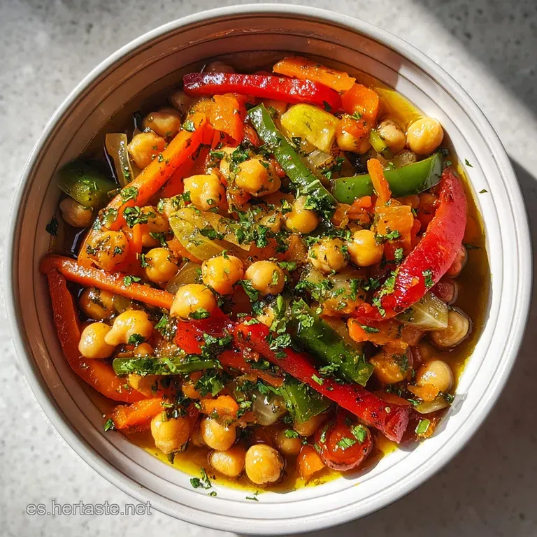 Garbanzos con Verduras: Guiso Reconfortante
