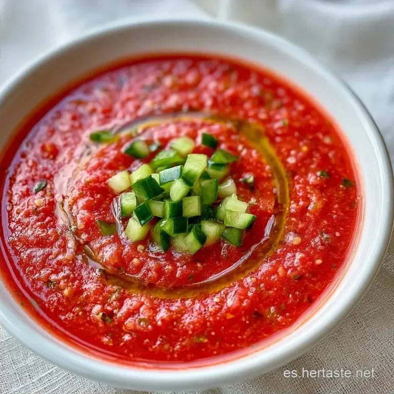 Gazpacho Andaluz F&aacute;cil Casero