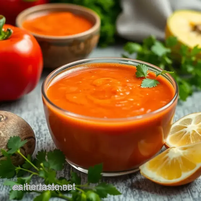 Gazpacho Andaluz: Un Cl&aacute;sico Refrescante presentation
