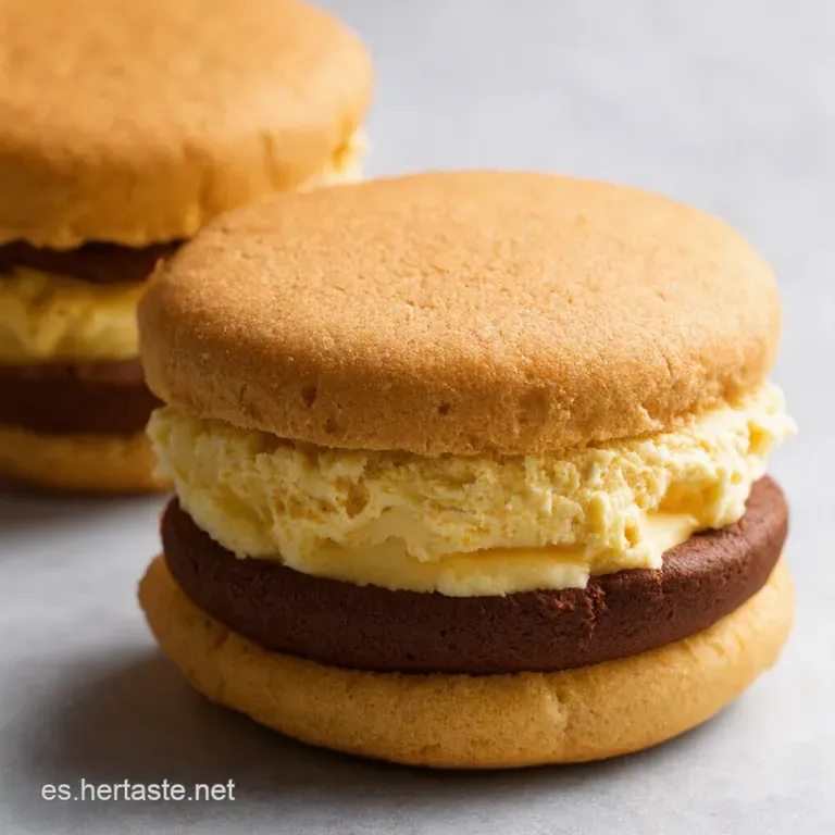 Golazo Dulce Easy Ice Cream Football Sandwiches