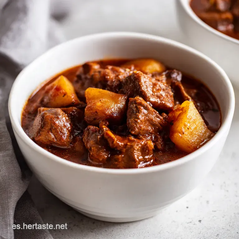 Goulash H&uacute;ngaro de Ternera Casero
