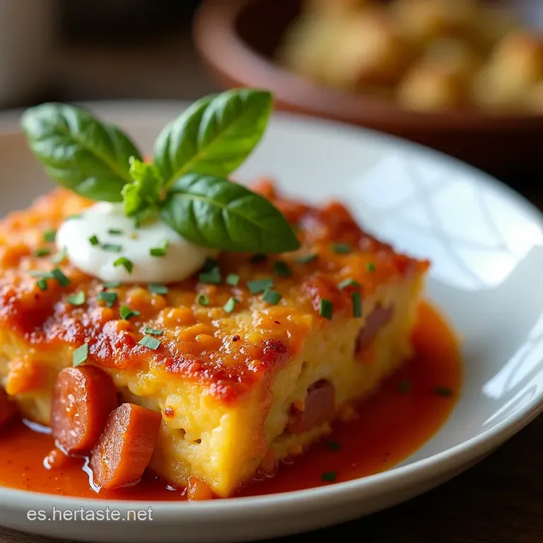 Grat&iacute;n de Papa y Chorizo Fuego Lento La Fusi&oacute;n Perfecta