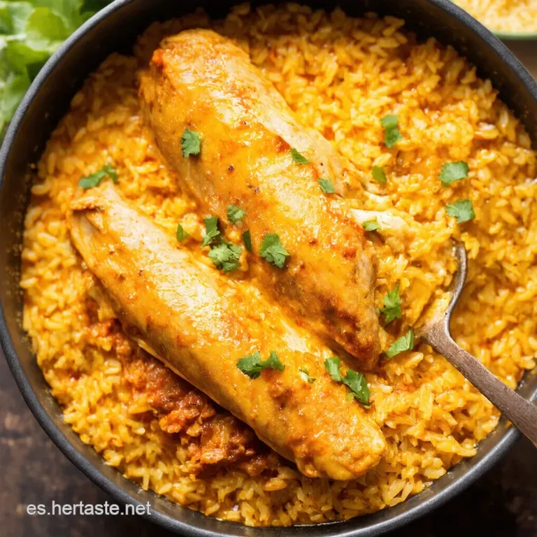 Healthy Fiesta Chicken Enchilada Bowls Con Arroz De Coliflor presentation