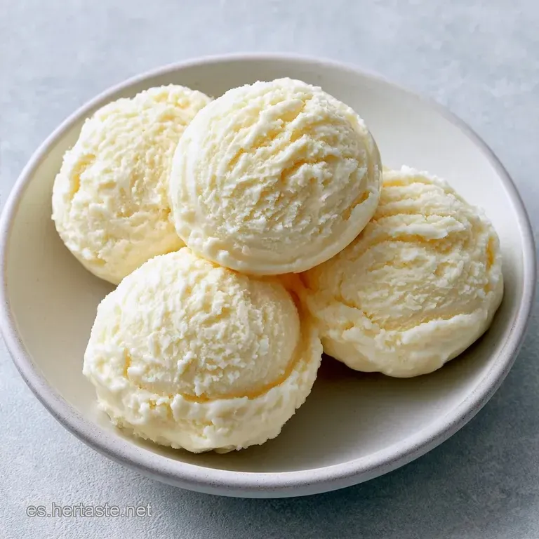 Cremoso Helado de Leche Condensada