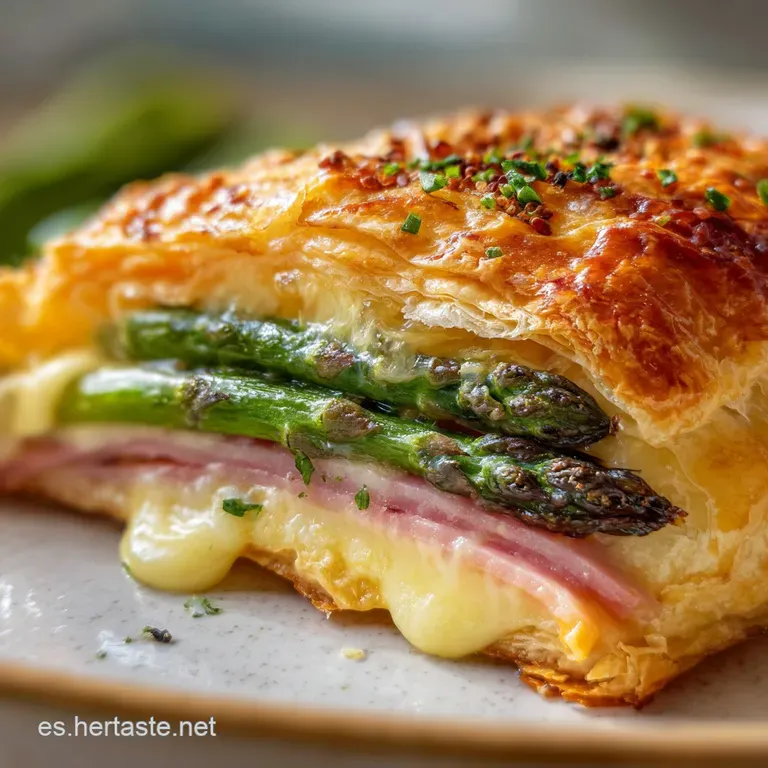 Hojaldre Relleno: Crujiente Vegetal