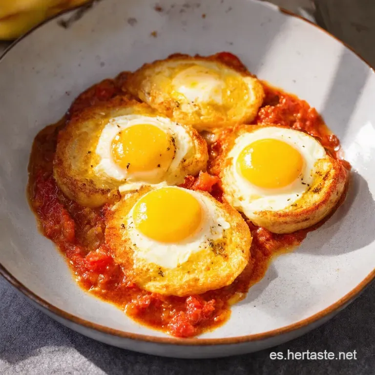 Huevos Endiablados Rosados con Remolacha