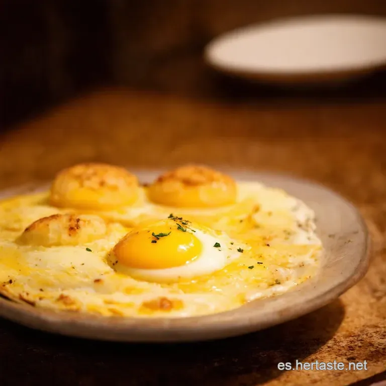 Huevos Rotos Con Patatas Y Chistorra Al Estilo Taberna presentation
