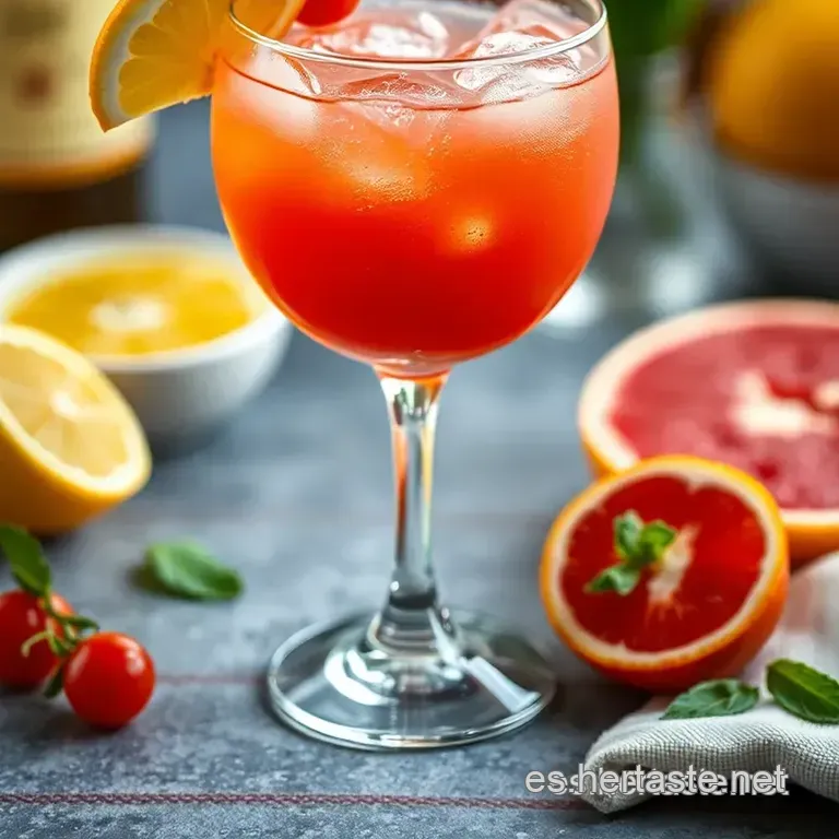 Hugo Cocktail: El Aperitivo Italiano Refrescante Con Sabor a Verano presentation