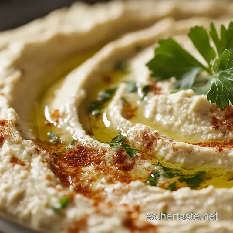 Hummus Casero Cremoso al Estilo Levantino