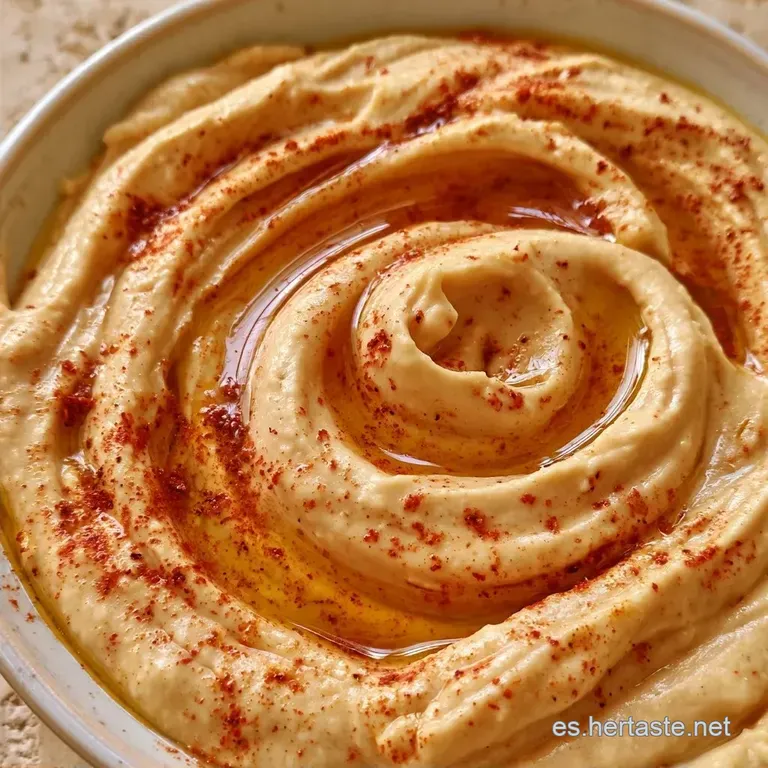 Hummus Casero de Garbanzos en 10 Minutos