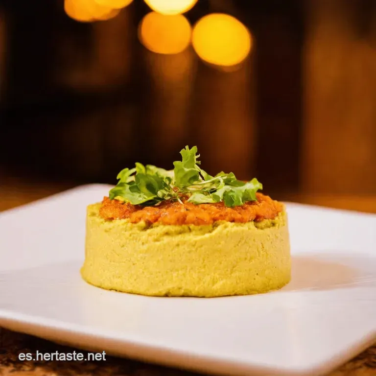 Hummus Cremoso Casero El Aperitivo Estrella presentation