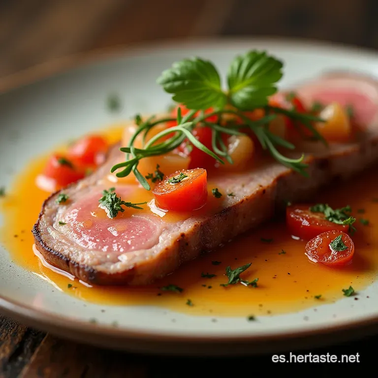 Tesoro Rosado Lomo de Cerdo Jugoso en Aut&eacute;ntica Salsa Agridulce Casera