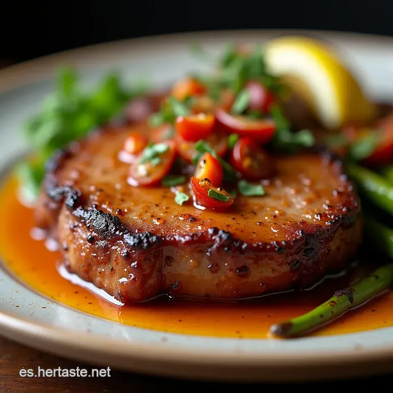 Lomo de Cerdo Asado Jugoso y Brillante Receta de la Abuela con Toque de Jerez
