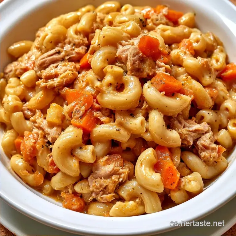 Macarrones Atún Verduras en 30 Minutos