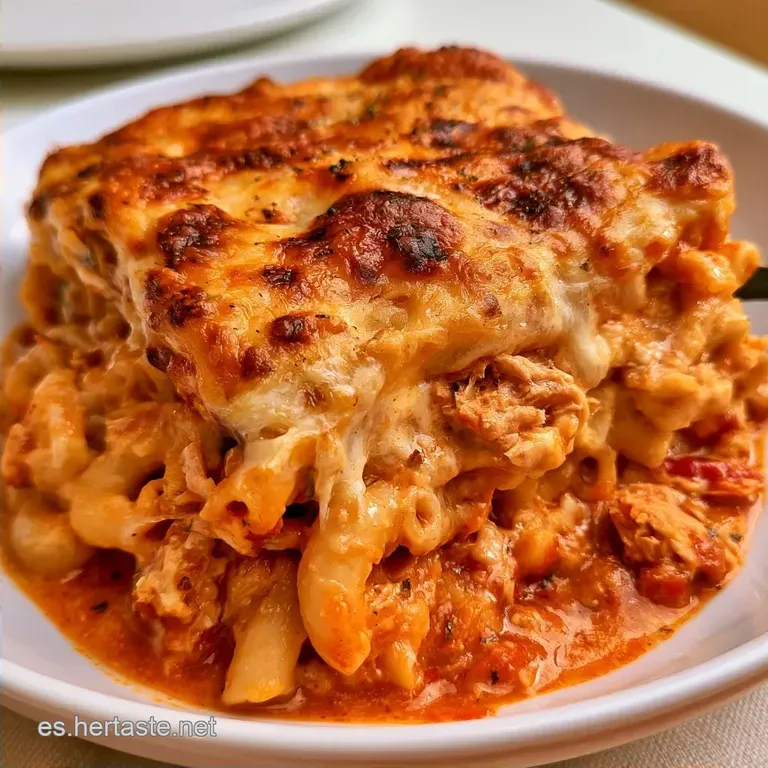Macarrones con Atún Gratinados en 30 Minutos