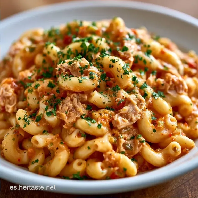 Macarrones Con Atún Thermomix en 30 Minutos