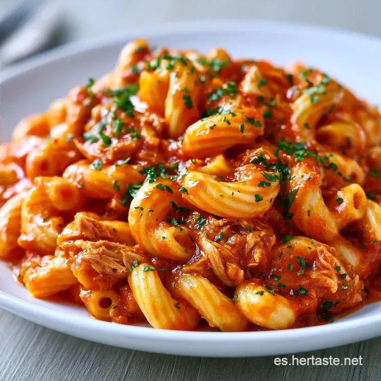 Macarrones Con Atún Y Tomate En 25 Minutos
