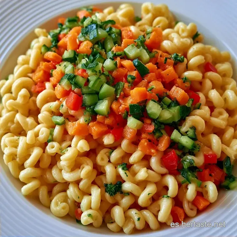 Macarrones Con Verduras Caseros