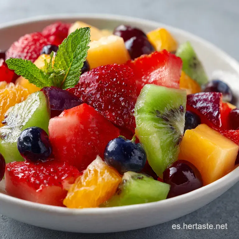 Macedonia de Frutas: Postre Refrescante