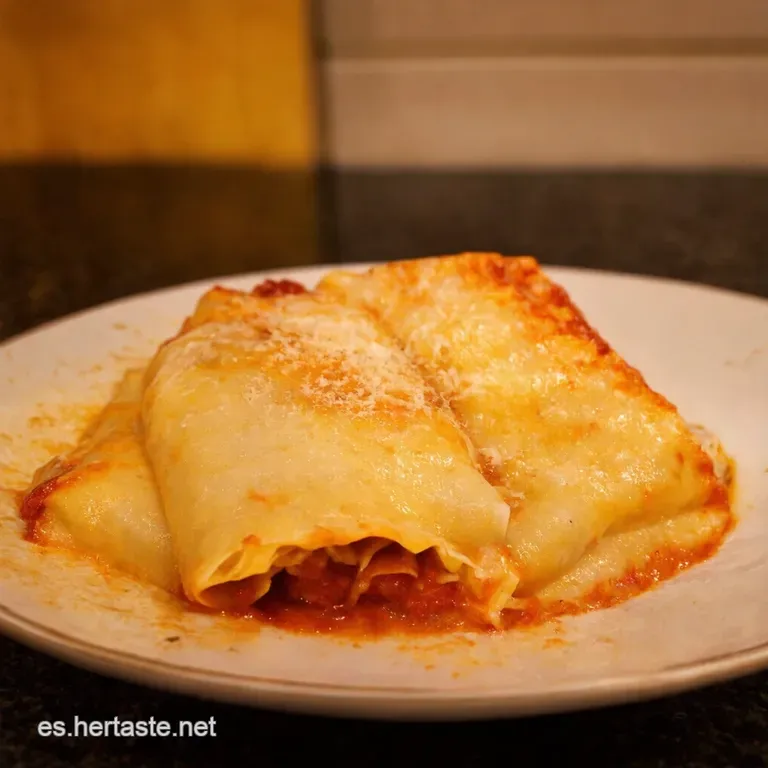 Manicotti Della Nonna presentation