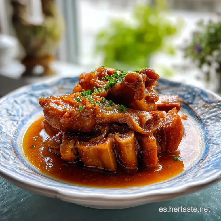 Receta de Manitas de Cerdo Tradicionales