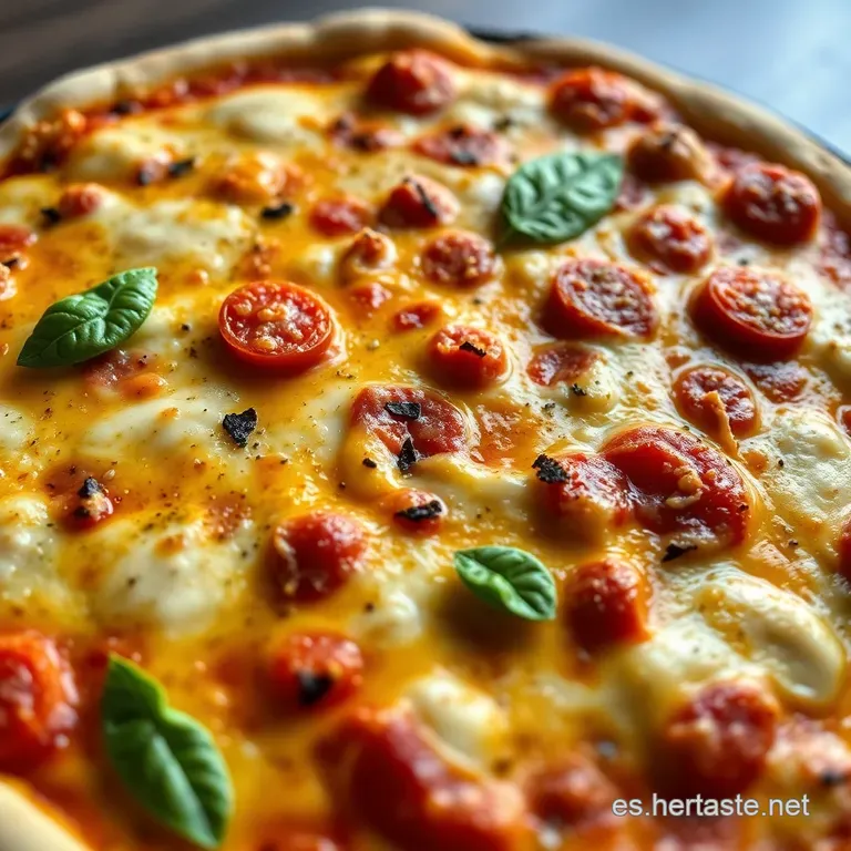 Masa de Pizza Casera Crujiente por Fuera Suave por Dentro